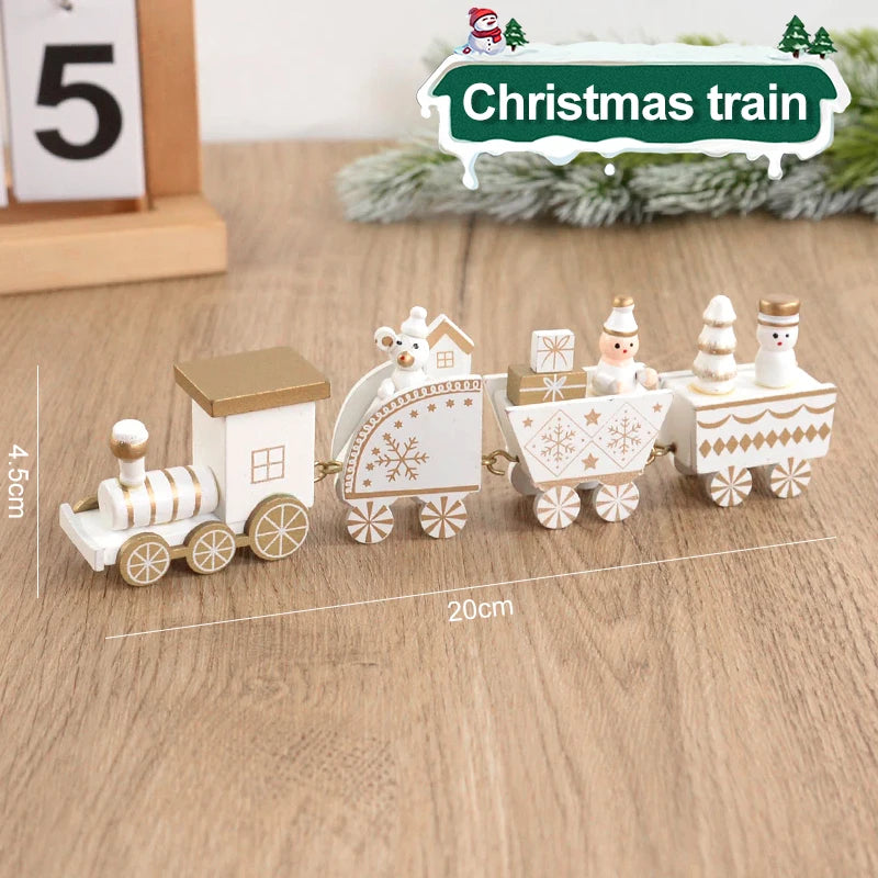 Christmas Wooden Train