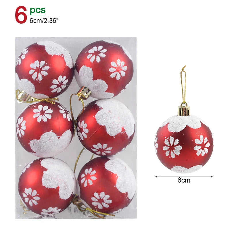 Transparent Snow Christmas Balls