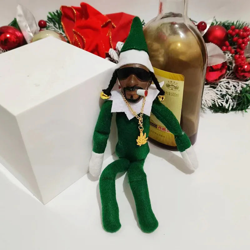 Snoop Dogg Christmas Elf Doll Funny Christmas Stuff