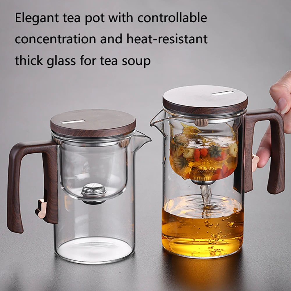 Glass Teapot Water Separation