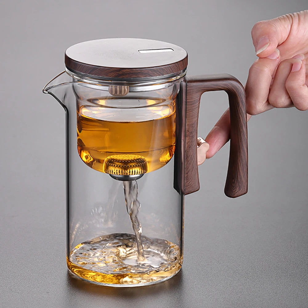 Glass Teapot Water Separation