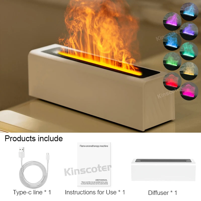 Flame Aroma Diffuser & Air Humidifier