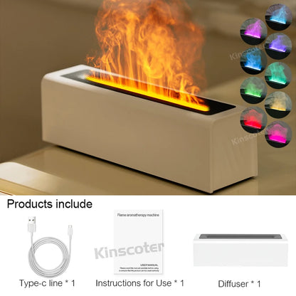 Flame Aroma Diffuser & Air Humidifier