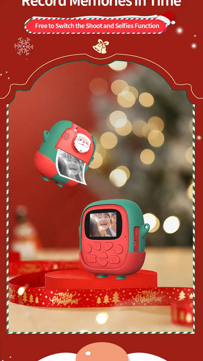 Christmas Gift Print Camera Kids