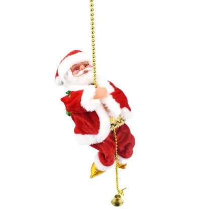 Electric Animated Climbing Santa Claus Christmas funny stuff