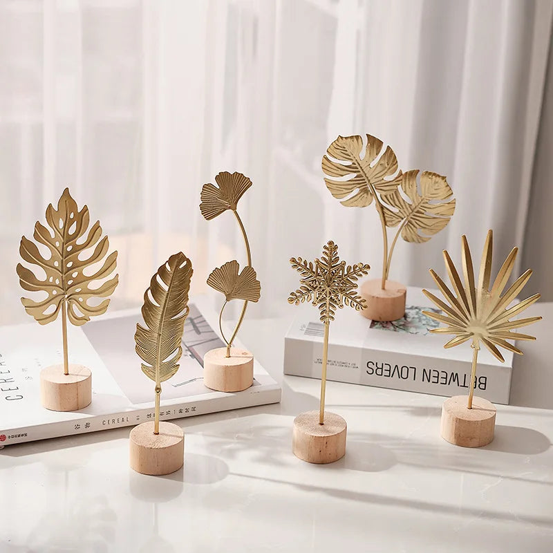 Golden Decoration Figurines