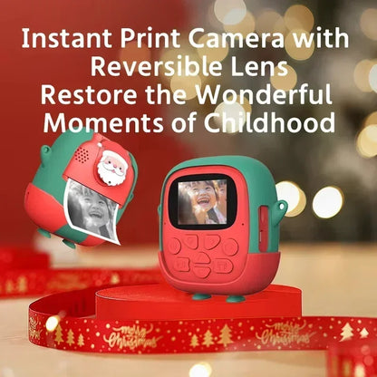 Christmas Gift Print Camera Kids