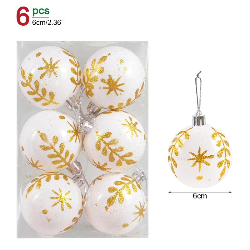 Transparent Snow Christmas Balls