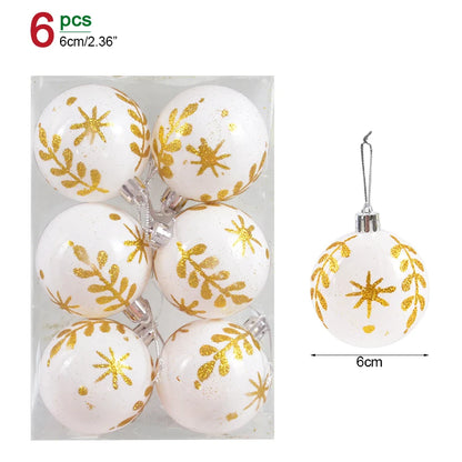 Transparent Snow Christmas Balls