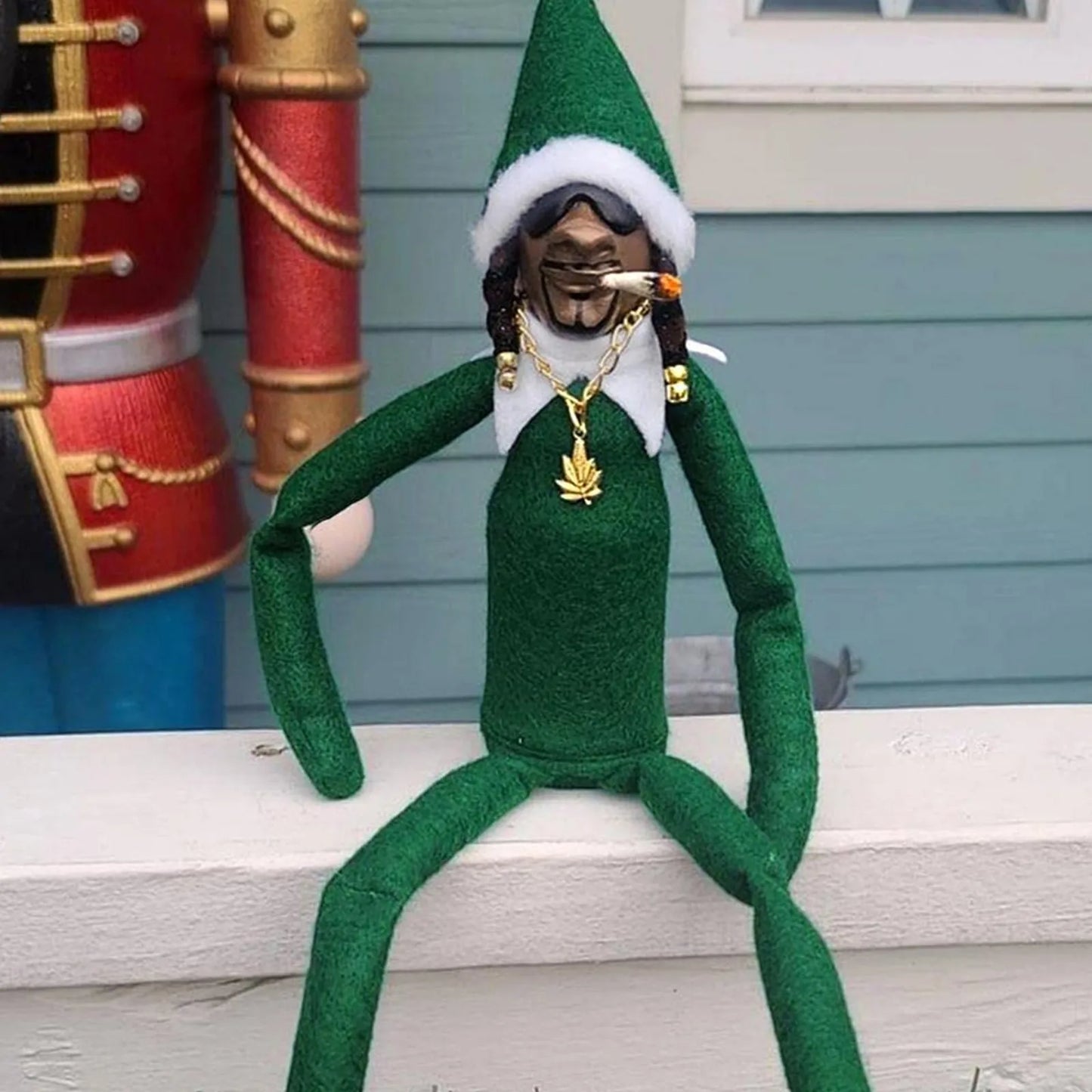 Elfs Doll Snoop Dog Funny Christmas Stuff