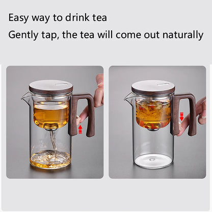 Glass Teapot Water Separation