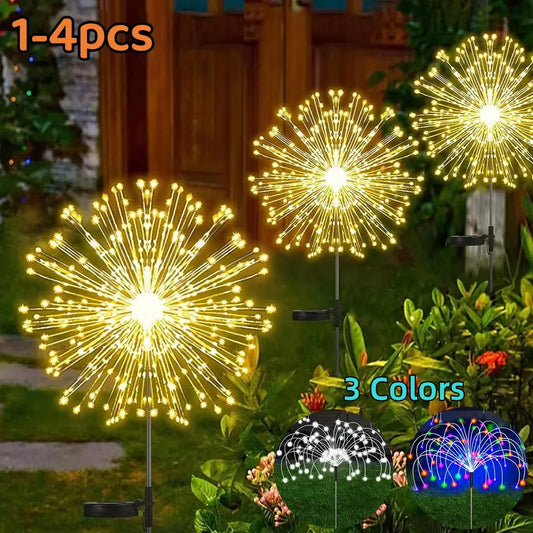 Solar Firework Lights Outdoor