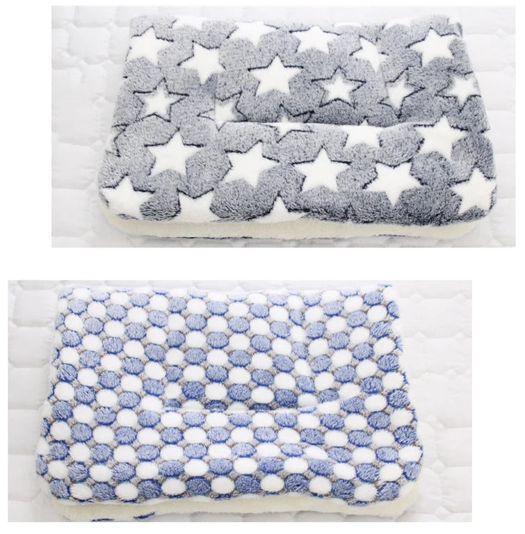 Soft Flannel Pet Mat Bed Winter