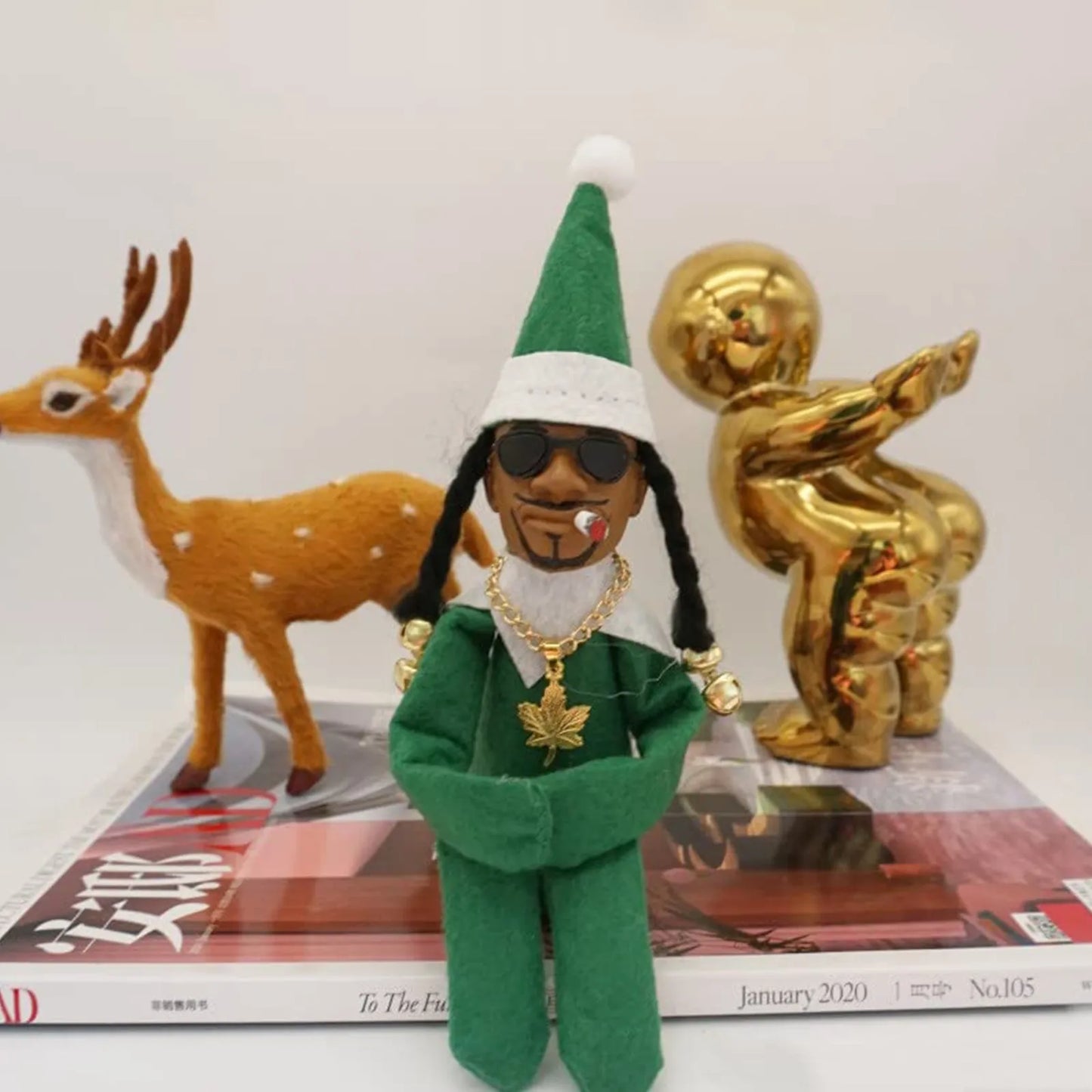 Elfs Doll Snoop Dog Funny Christmas Stuff