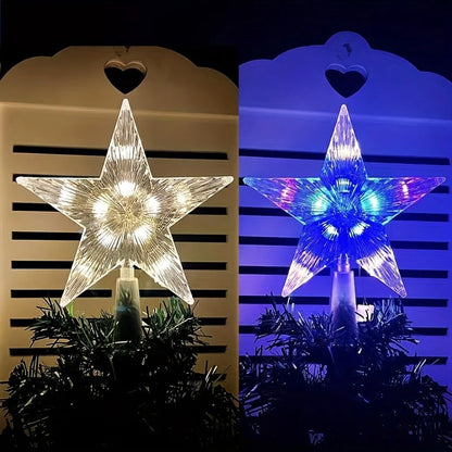 Christmas Glowing Tree  Star Transparent LED