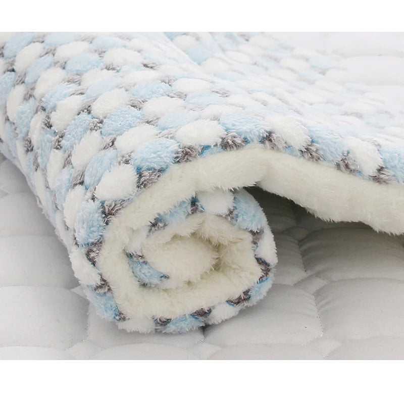 Soft Flannel Pet Mat Bed Winter