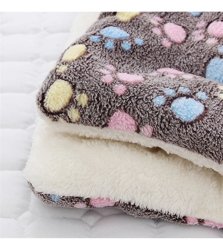 Soft Flannel Pet Mat Bed Winter