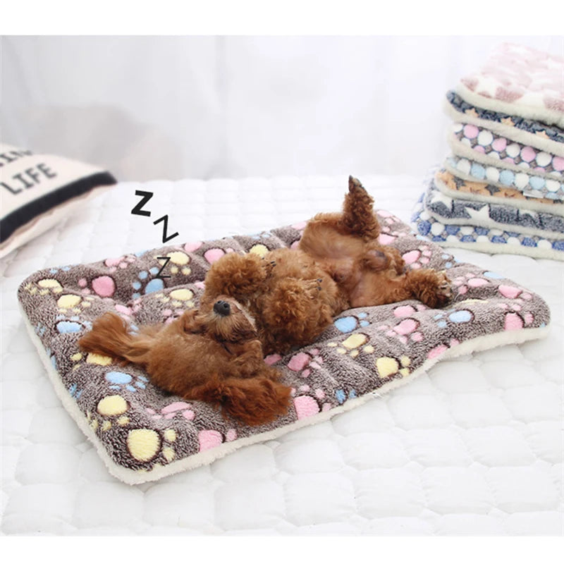 Soft Flannel Pet Mat Bed Winter